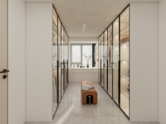 China Factory Simple Design Durable Plywood Solid Wood Bedroom Waterproof Wardrobe Closet
