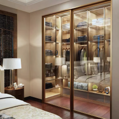 High Quality Bedroom Plywood Wardrobe Combination Sliding Modern Furniture Wardrobe