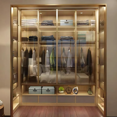 High Quality Bedroom Plywood Wardrobe Combination Sliding Modern Furniture Wardrobe