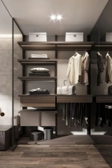 Best Selling Modern Design Natural Veneer Wardrobe High Quality Purely Environmentally Friendly For Bedroom & Living Room