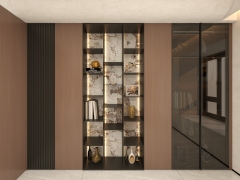 Bookshelf Design Living Room Wooden Wall Bookcase With Glass Doors Storage Cabinet Black Book Shelvese Book Bookcase With Aluminum Frame