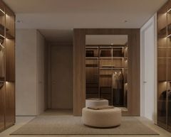 Italian Style Custom Luxury Bedroom Wardrobe Furniture Modern Design