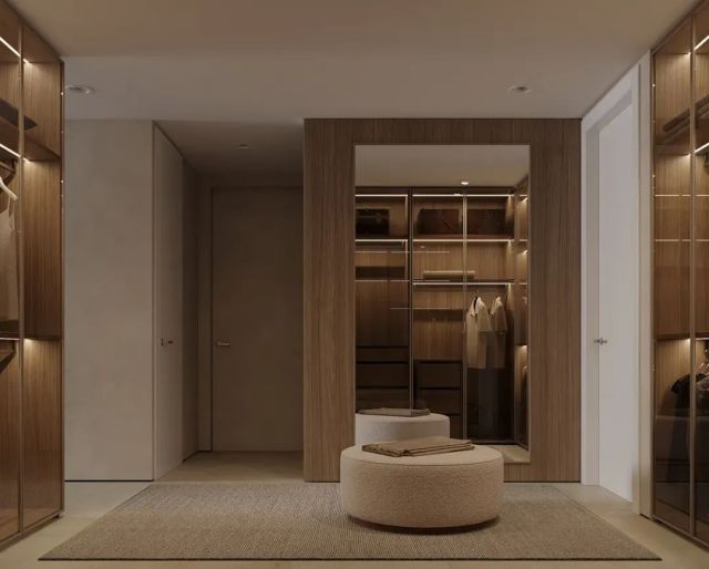 Italian Style Custom Luxury Bedroom Wardrobe Furniture Modern Design