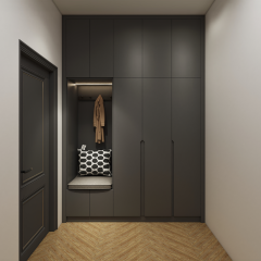 Simple Style Shoe Cabinet Integrated Home Hanging Clothes Rack Hallway Storage Modern Shoe Rack