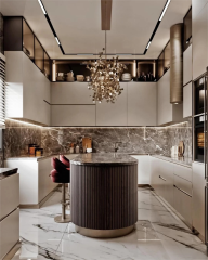 China Manufacturer Hot Sale Luxury Cabinets Kitchen Set Furniture Modern Kitchen Cupboard Set Cabinet