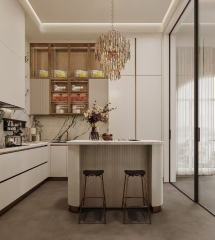 2026 New Removable Modern Designs Minimalist Modular Complete Kitchen Unit Set Cabinet Plywood Cabinet