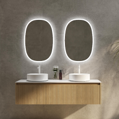 Modern Designs Bathroom Furniture Big Sets of Bathroom Vanity Cabinet with Mirror and Sink