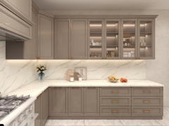 European Style Luxury Kitchen Cabinets, Complete Kitchen Cabinet Designs, High-End  Shaker Style