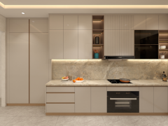 China Made Custom Modern Design Home Kitchen Furniture Kitchen Cabinets Complete Set Ready to Assemble