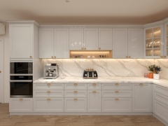 Custom Wooden Kitchen Cabinets Direct from Factory, Kitchen Cabinets Made in China for Homes