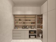 Modern Style Custom Wooden Storage Cabinet Large Storage Capacity Cabinet
