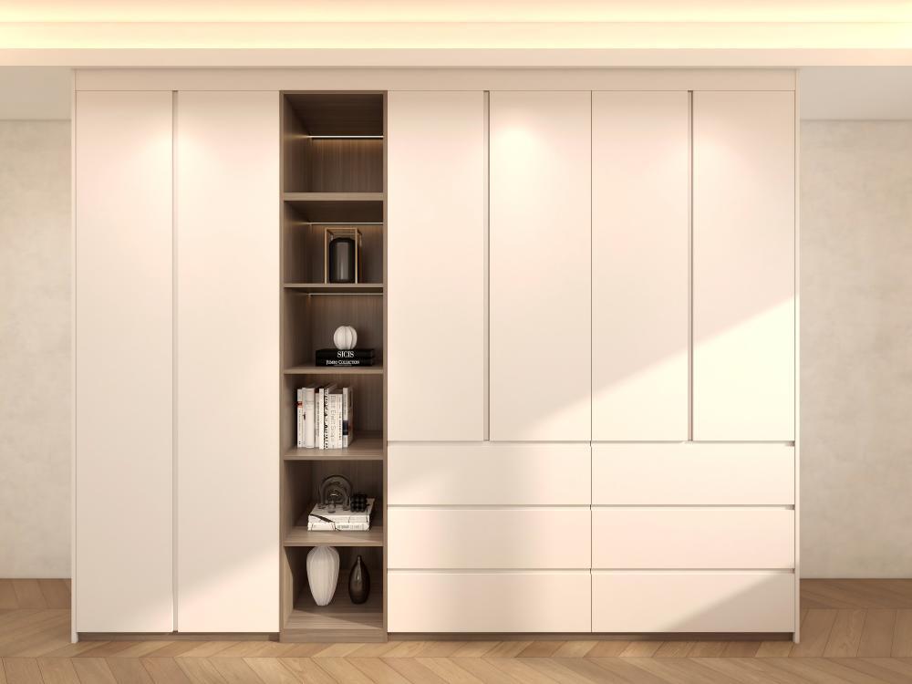 Modern Style  Bookshelf for Home Office and Living Room Contemporary Display Shelf