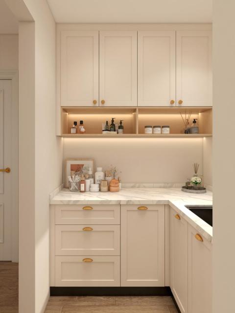 Custom Built-in Laundry Station Bespoke Laundry Systems