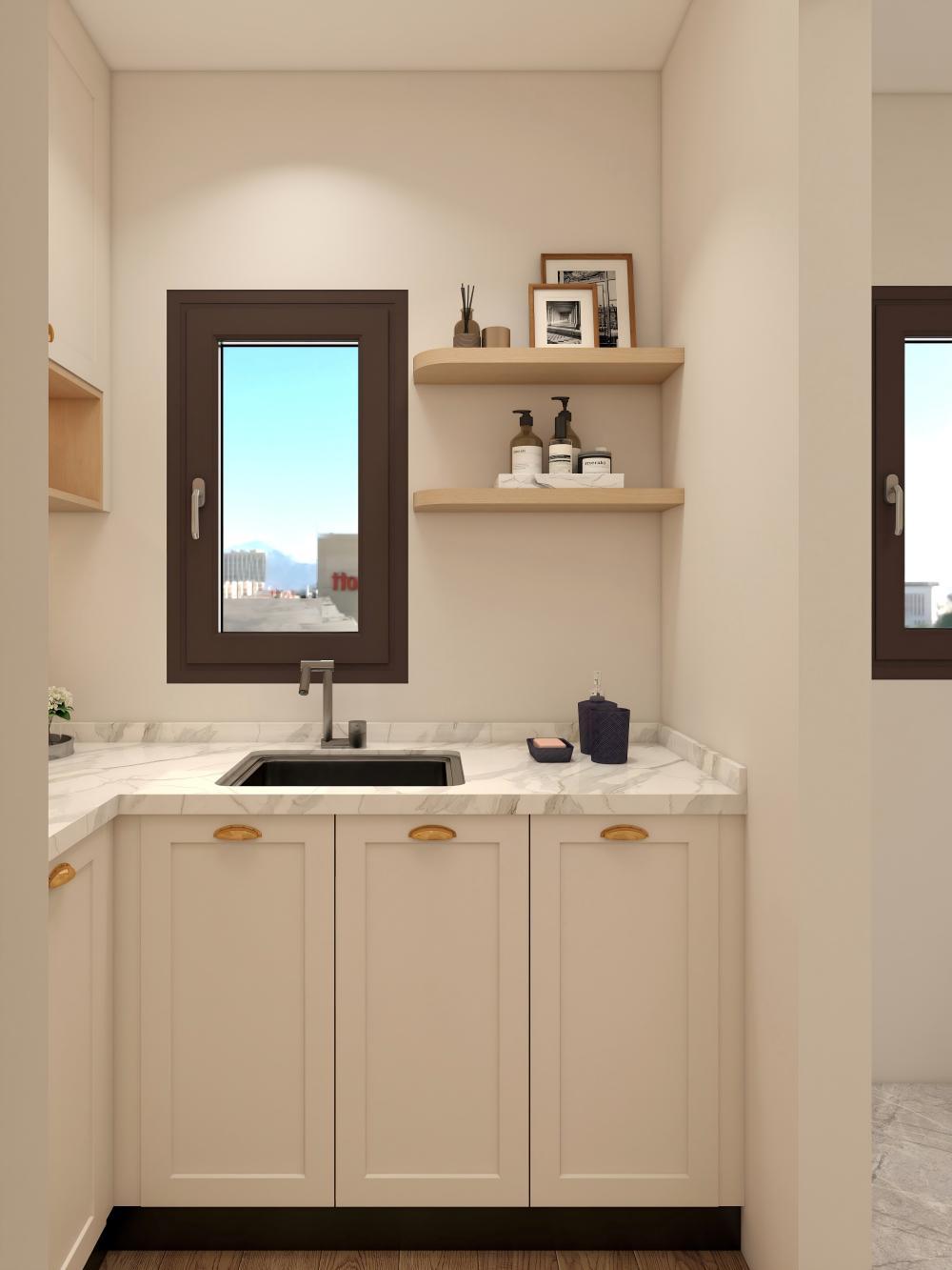 Custom Built-in Laundry Station Bespoke Laundry Systems