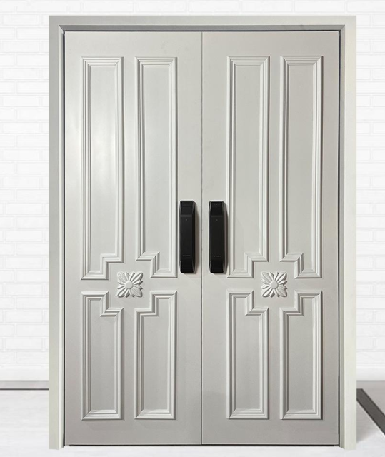 High Quality Security Entry Door Anti-theft Fireproof Soundproof Water Resistant Steel for Outdoor Use
