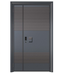 Main Entrance Luxury Metal Door Security Exterior Aluminum Doors Main Entrance Steel Door Design