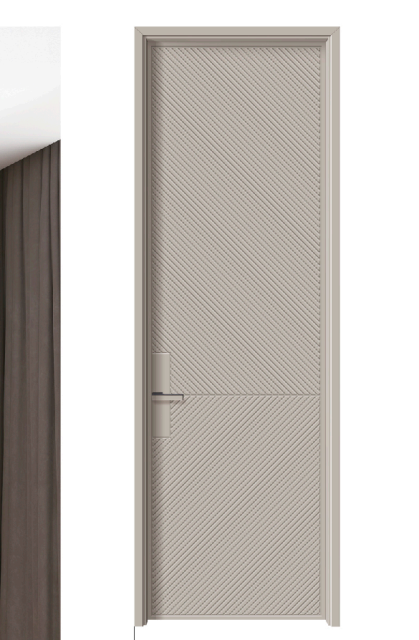 Customized Solid Wood Interior Door Modern Design Wooden Door for Residential House