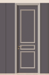Factory Sale High Quality Interior Oak Solid Teak Wood Door for Room