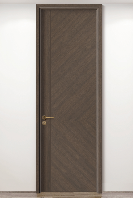 Interior Wooden Door Residential Waterproof Hotel Room Door