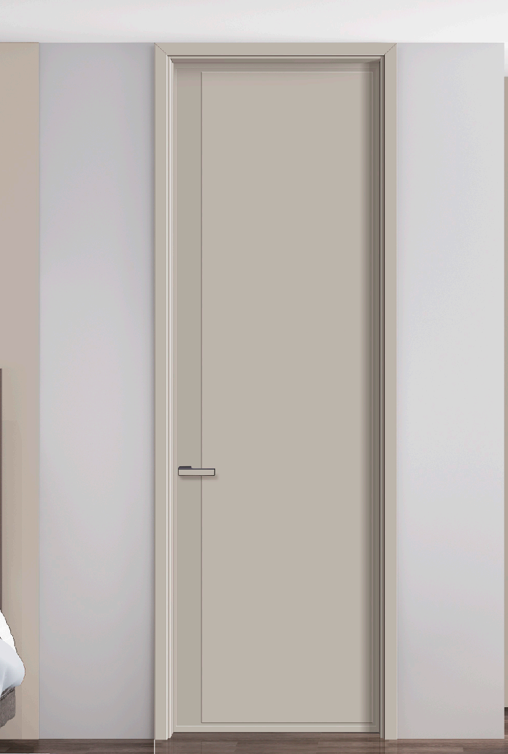 Modern Waterproof Sound Insulation MDF Interior Room Doors Custom Swing Pocket Doors for Bedrooms Living Rooms and Bathroom