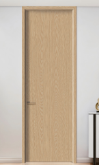 Simple Solid Wood Waterproof and Soundproof Door Suitable for Commercial Use in Apartments Hotels Bedrooms and Indoor Spaces