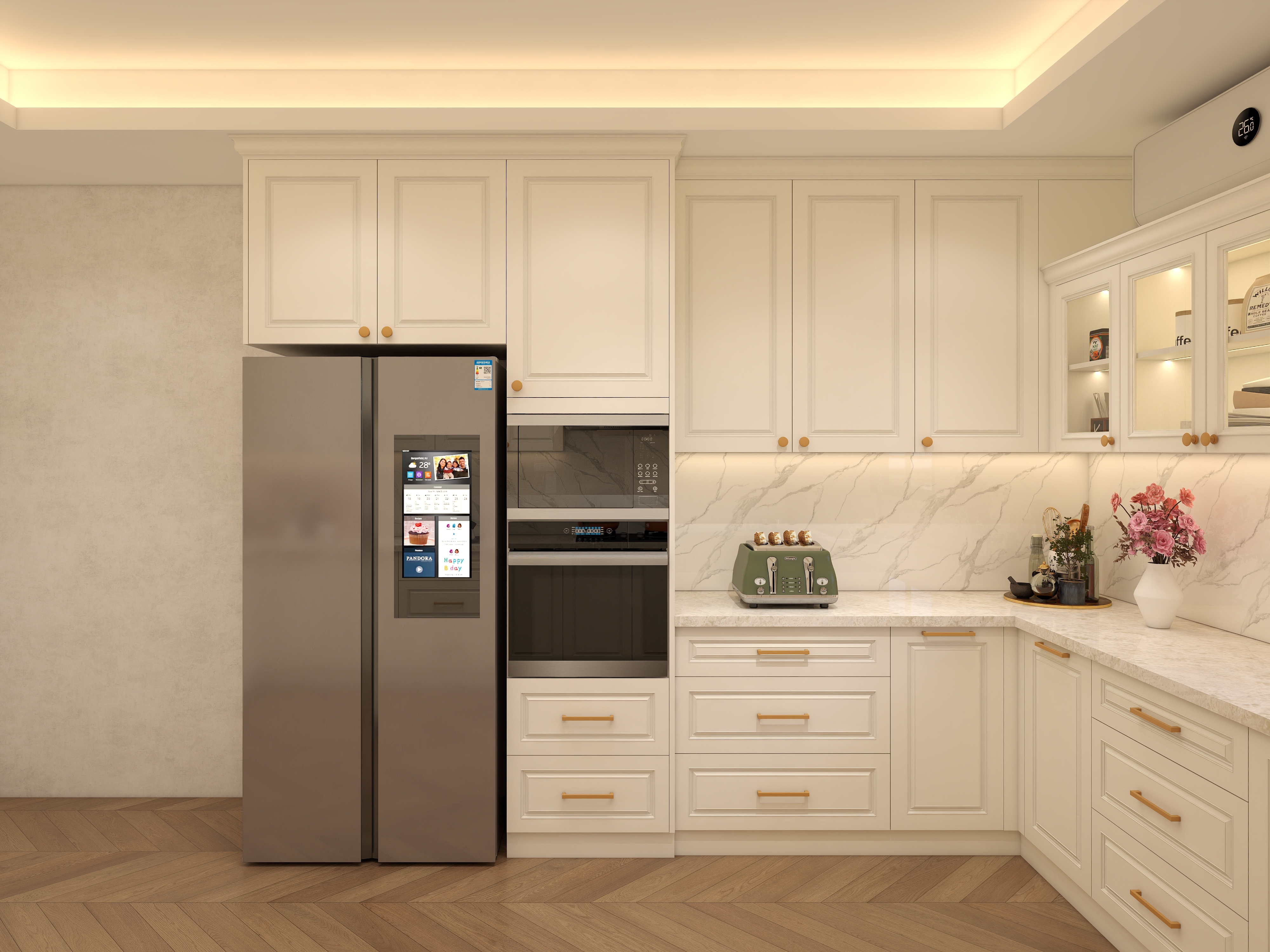 Wholesale Price Ready To Assemble Solid Wood Kitchen Cabinet