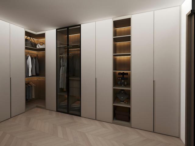 One Stop Wardrobe Set Custom Built Premium Walk in Closet Luxury Bedroom Wardrobe Storage Dressing Table