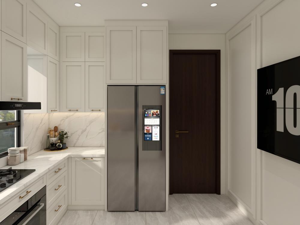 High End Solid Wood Kitchen Cabinet Shaker Style Modern Design Modular Cabinets Luxury Custom Wood Full Set Kitchen Furniture