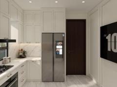 High End Solid Wood Kitchen Cabinet Shaker Style Modern Design Modular Cabinets Luxury Custom Wood Full Set Kitchen Furniture