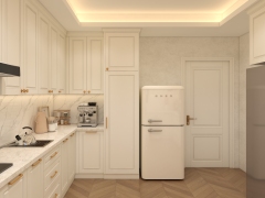 Wholesale Price Ready To Assemble Solid Wood Kitchen Cabinet
