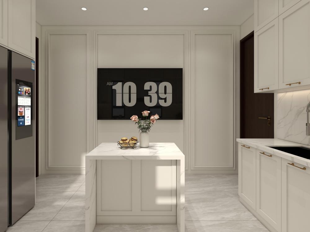 High End Solid Wood Kitchen Cabinet Shaker Style Modern Design Modular Cabinets Luxury Custom Wood Full Set Kitchen Furniture