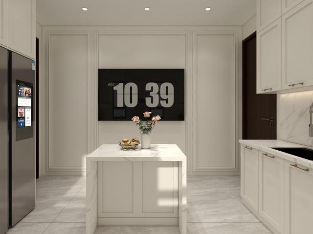 High End Solid Wood Kitchen Cabinet Shaker Style Modern Design Modular Cabinets Luxury Custom Wood Full Set Kitchen Furniture