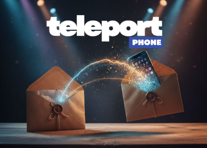 Teleport phone by Maks Berestnev