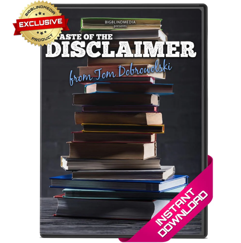 A Taste Of The Disclaimer by Tom Dobrowolski - Bundle