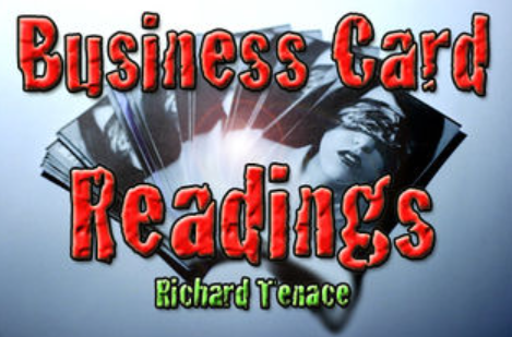 Business Card Readings by Richard Tenace
