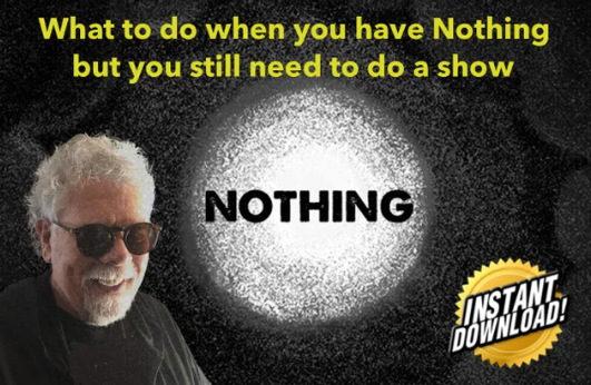 Nick Lewin - Nothing What to do if you have NO props