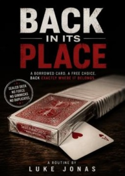 Back In Its Place by Luke Jonas