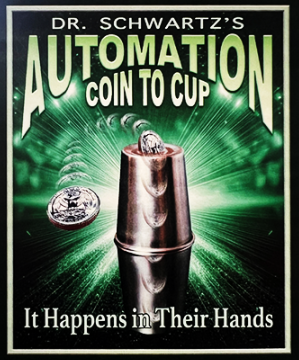 Automation Coin in Cup by Martin Schwartz