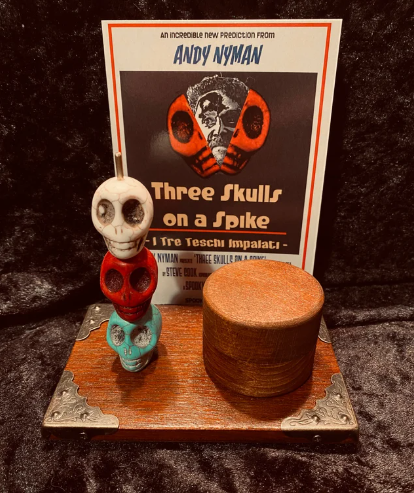 Three Skulls On A Spike by Andy Nyman