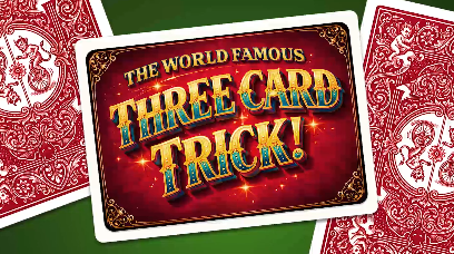 Three Card Trick by David Forrest