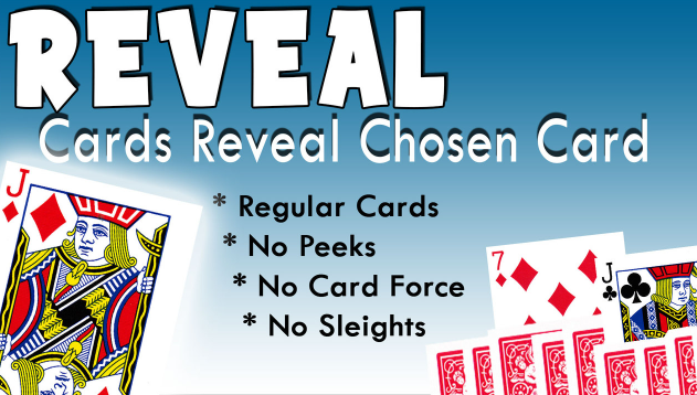 REVEAL - Cards Reveal Card by Totally Magic