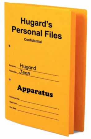 Personal Files Apparatus by Jean Hugard