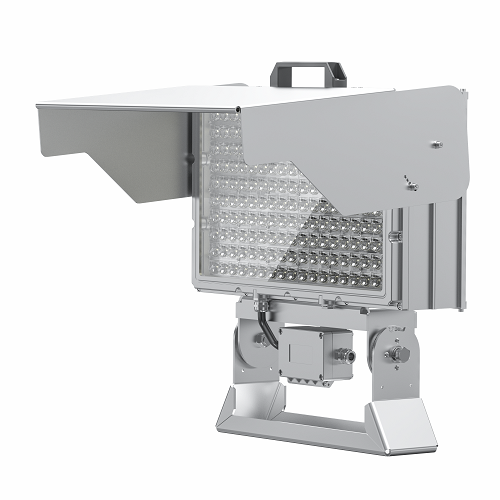 Sniper Series LED stadium lights illuminating a sports arena, enhancing player performance and spectator experience