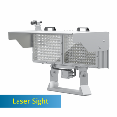 Detailed view of the Sniper Series LED module showcasing its advanced optics and durable construction for outdoor use