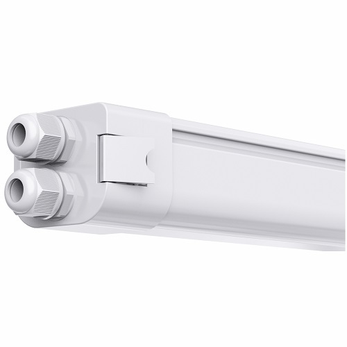 Installation of the Lock&Lock Series Tri-proof LED Light in a commercial environment, demonstrating its versatility