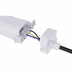 Side view of the Lock&Lock Series Tri-proof LED Light, emphasizing its robust build and sleek profile