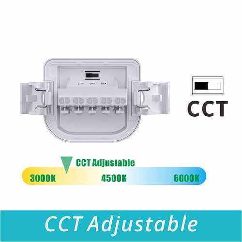 Outdoor application of the Lock&Lock Tri-proof LED Light, demonstrating its effectiveness in various weather conditions