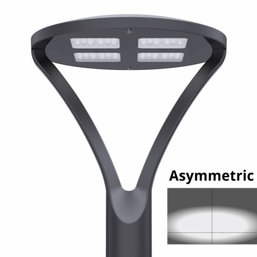 Hermoso Led Post Top Light Fixture