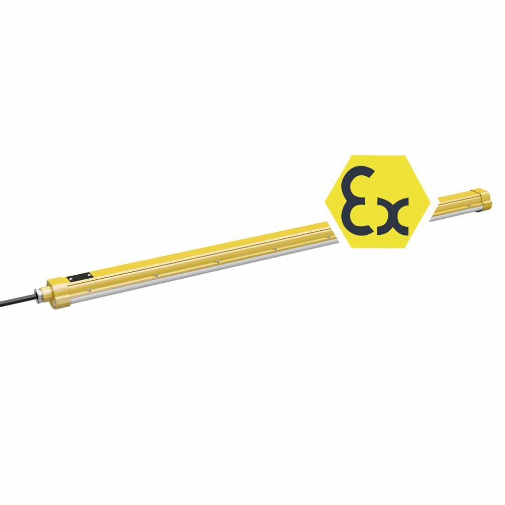 Energy-efficient and safe Elegence LED fixture for hazardous workspaces