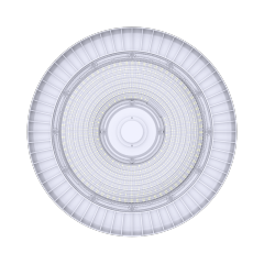 Elegant design of the Astronaut Series White UFO High Bay LED Light with high lumen output for spacious areas